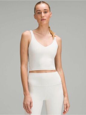 Lululemon White Align Tank Size 12
